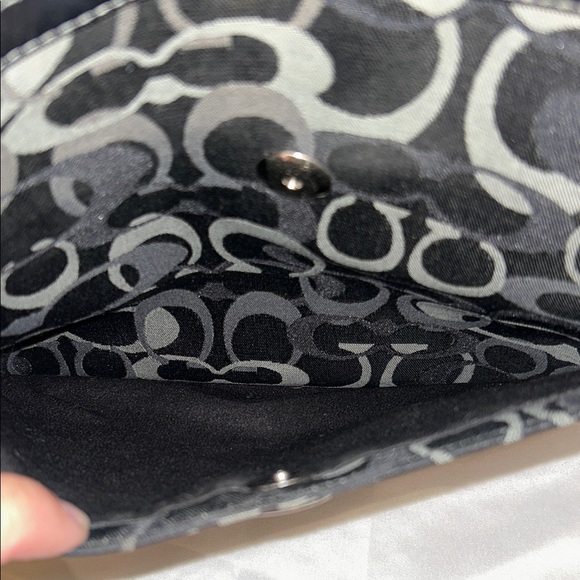 Coach Black and Gray Signature Baby Bag - Picture 11 of 14